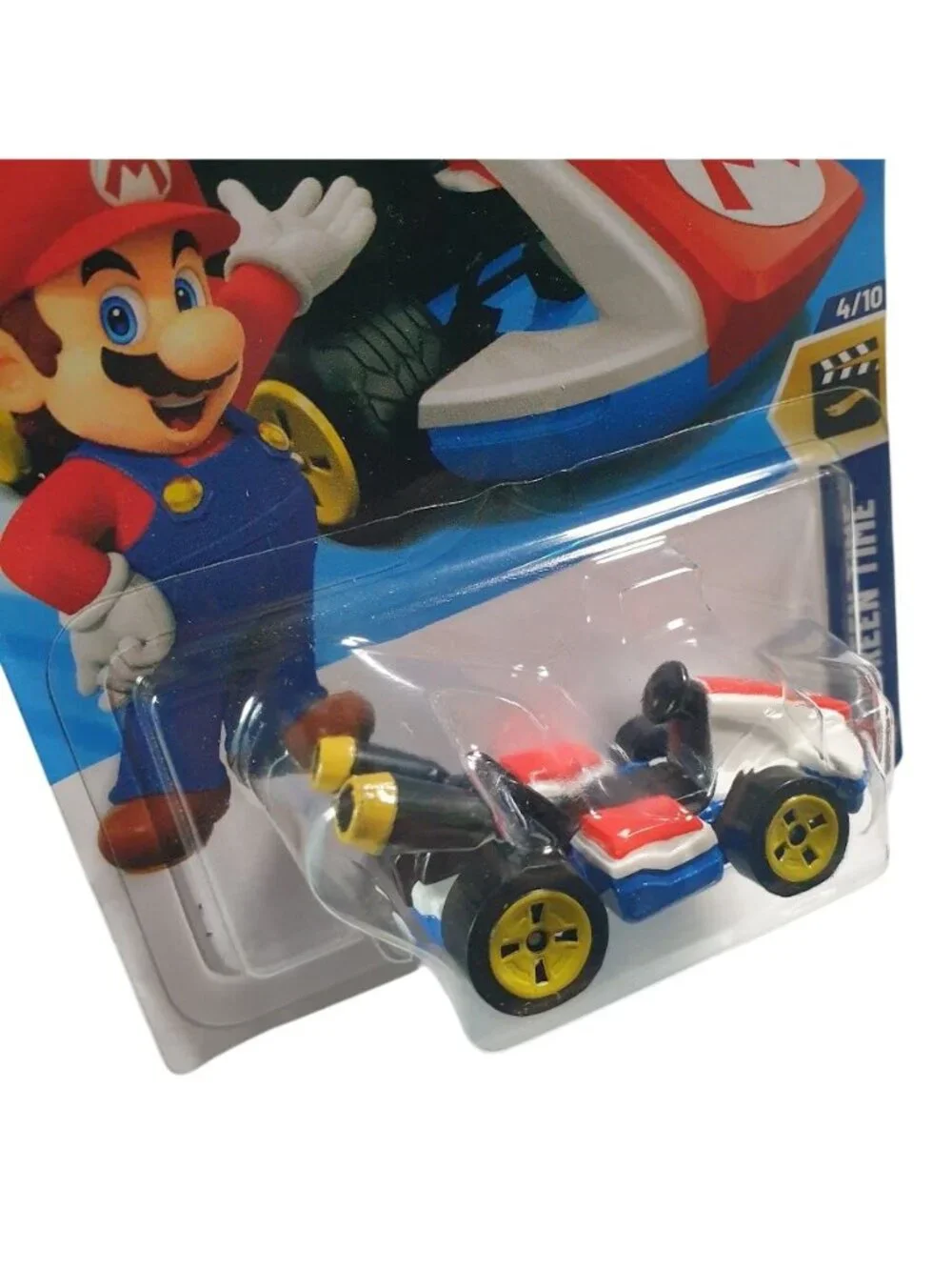 Hot Wheels Mario Kart Standard Screen Time Series Mattel Diecast Collectible